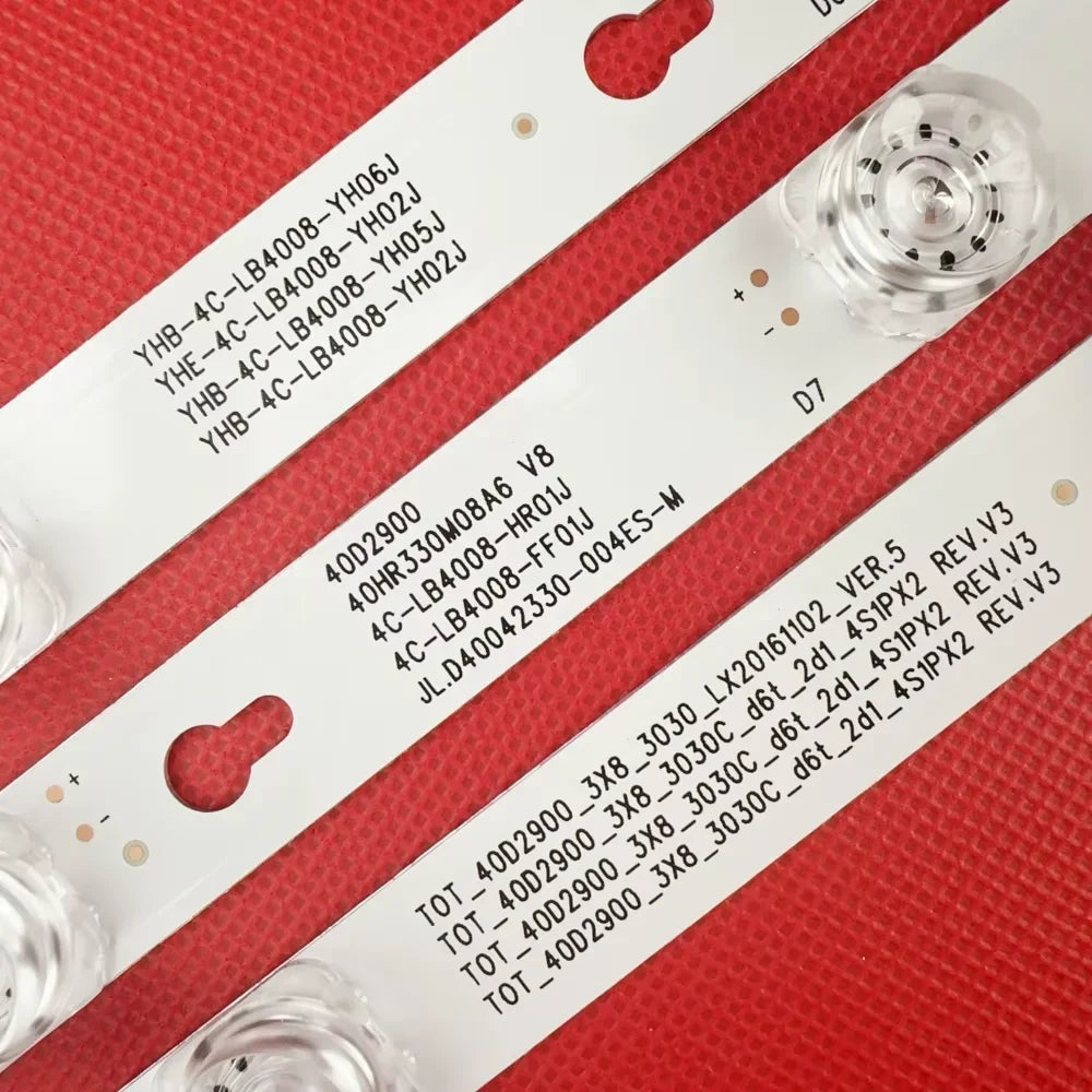 LED Backlight For L40D2900F L40F3301B L40F3303B L40F3800A 40FB5426 4C-LB4008-HR03J HR-18725-03217 LC8RB2U4-C-K 40HR330M08A7