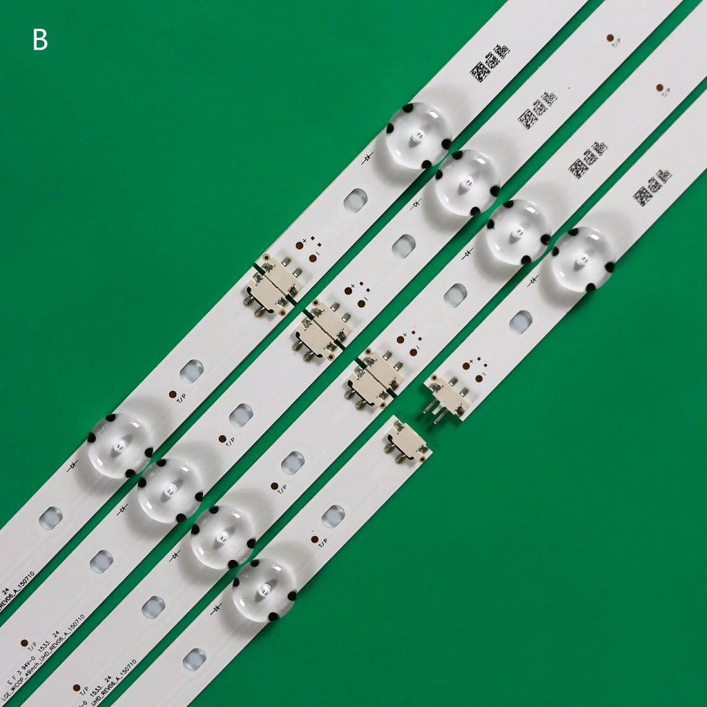 LED strip for 49LG61CH-CK LGE-WICOP-49inch-UHD-REV06-A/B-150710 GAN01-1294A-P1 GAN01-1295A-P1 NC490DGG-SLTLB B A