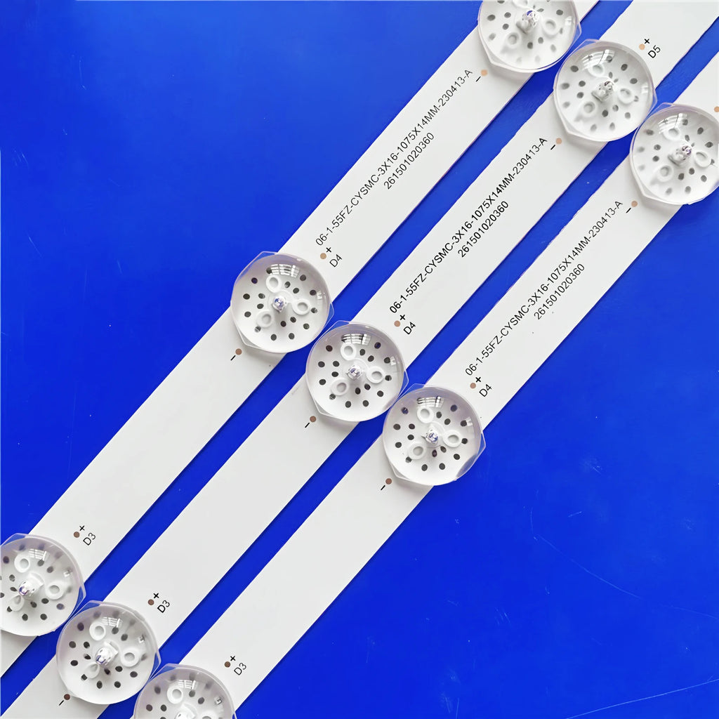 16 Lamps LED backlight strip for 55S515D Haier 55 Smart TV S3 H55K7UG 06-1-55FZ-CYSMC-3X16-1075X12MM-220621