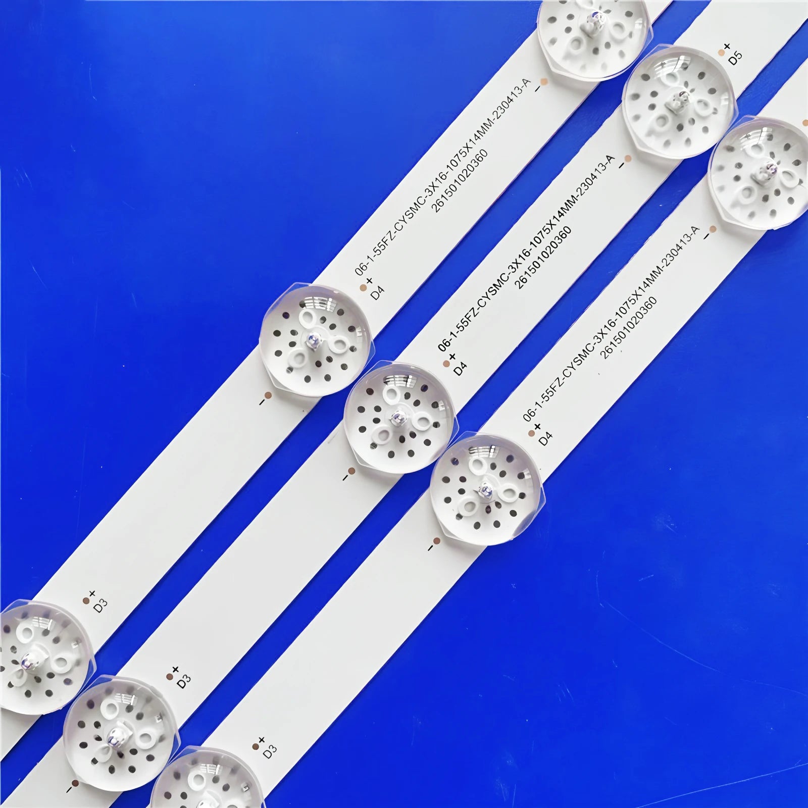 16 Lamps LED backlight strip for 55S515D Haier 55 Smart TV S3 H55K7UG 06-1-55FZ-CYSMC-3X16-1075X12MM-220621