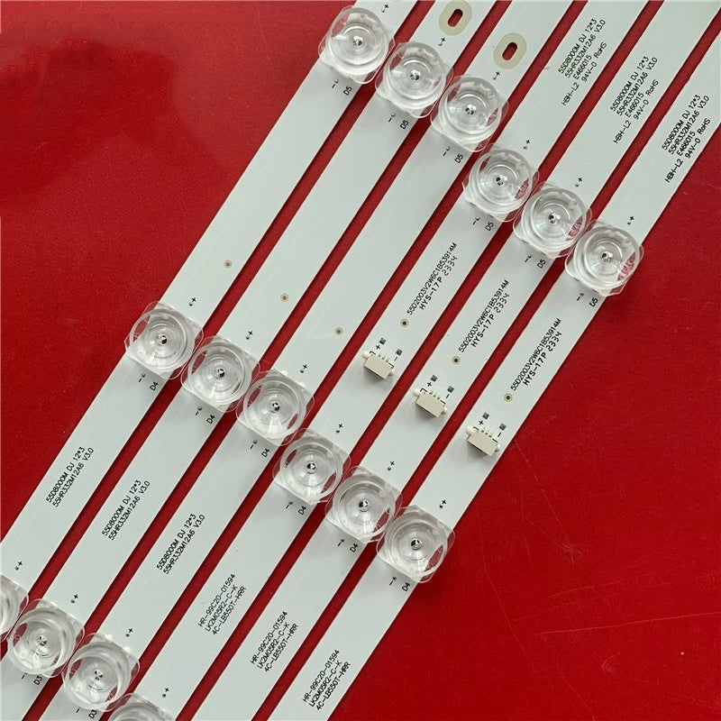 NEW LED Backlight strip 12 lamp For 55PFL6775/F8 L55M5-ES ZC 55D8000M DJ 55HR332M12A6 V3.0 4C-LB550T-HR