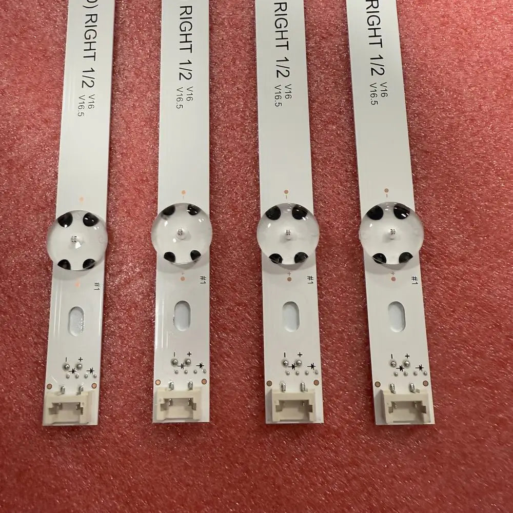 8 PCS/set LED Strip for 6916L-2706A 2705A 2708A 6916L-2710A 2712A 2709A TV Screen LC490DGE(FJ)(M2) LC490DUE(FJ)(A1)