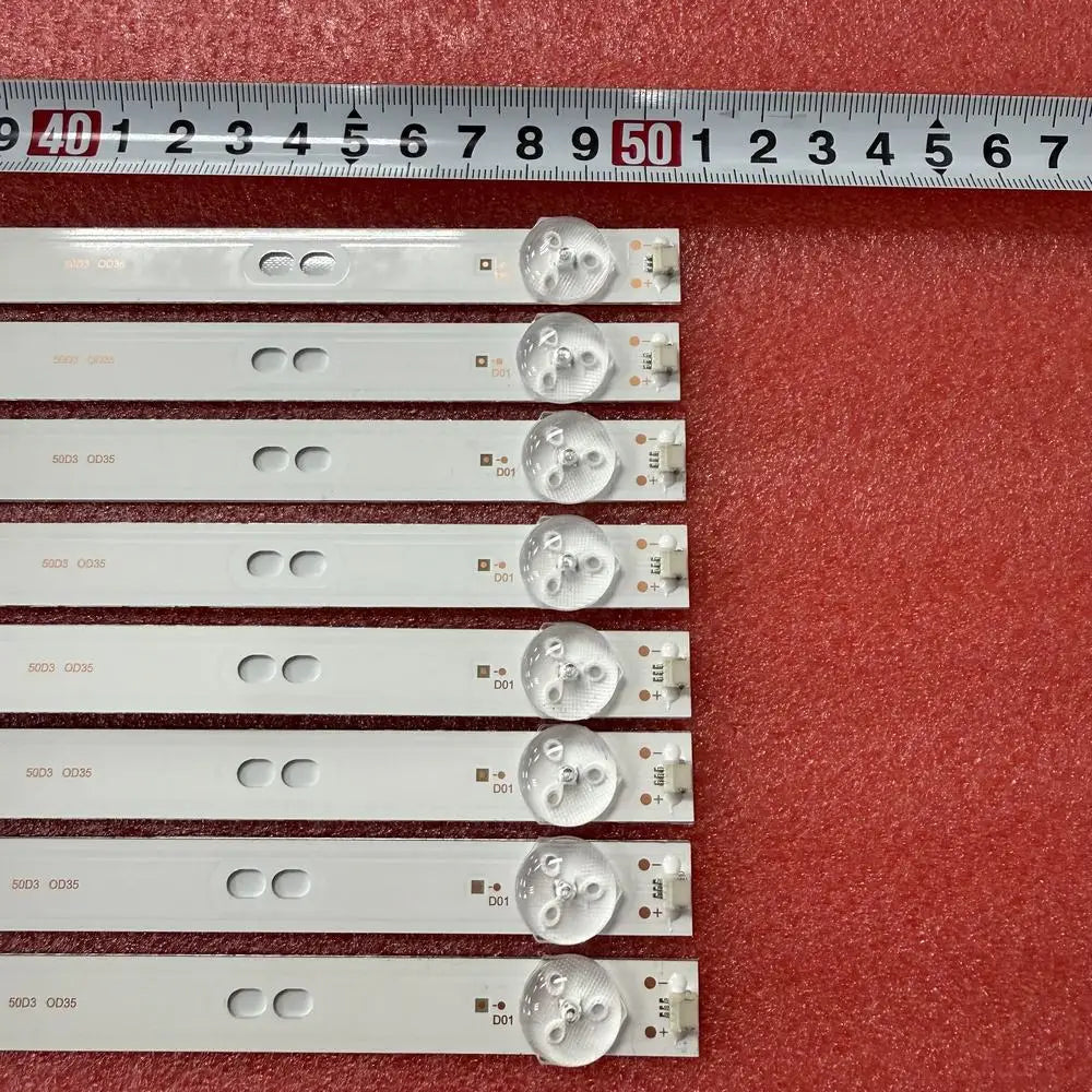 LED Backlight Strip For  TD SYSTEMS K50DLH8US 1.1.09.0000000530 L10B5V2W4 3.2-3.4V