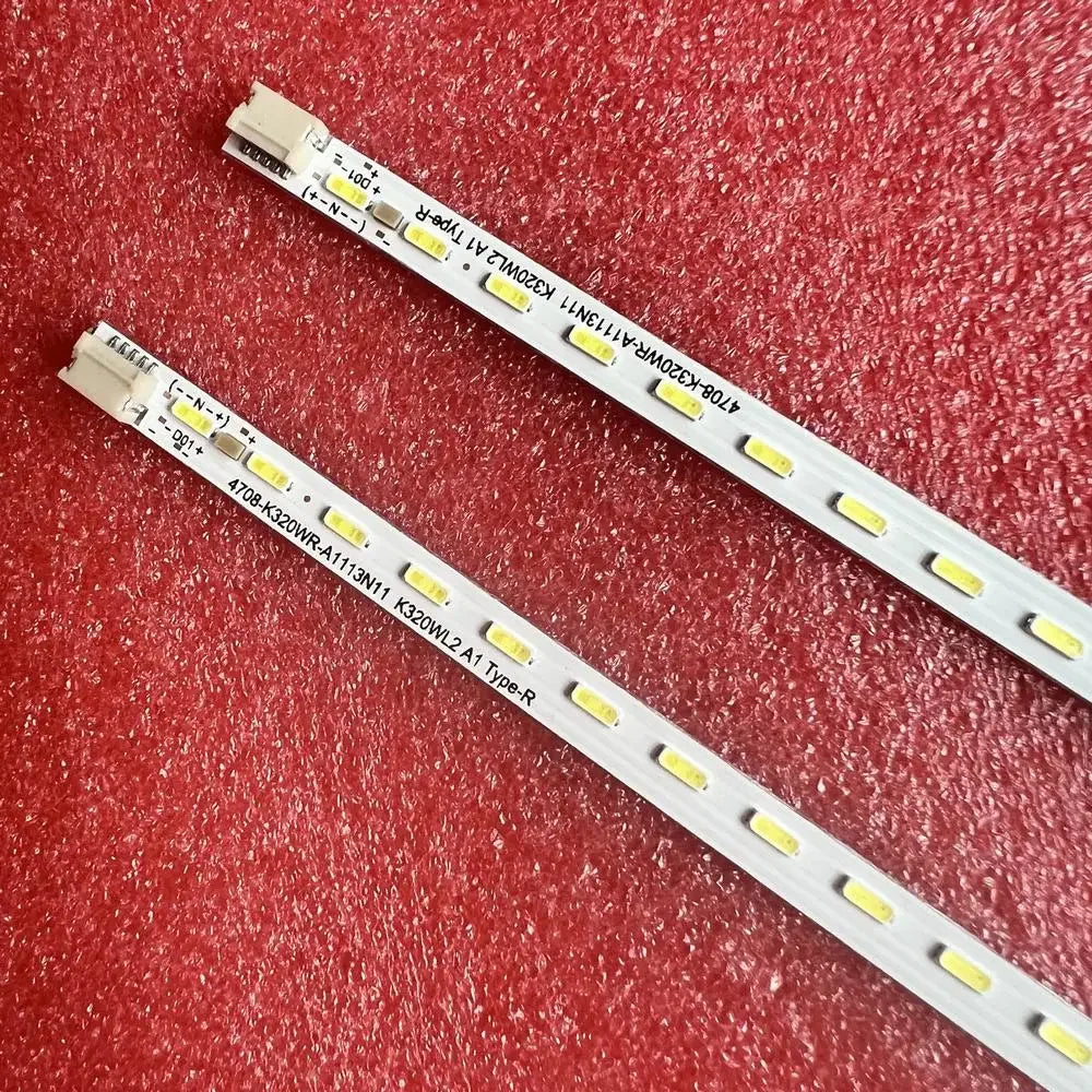 2pcs/set LED Backlight Strip For E32B500WD 4708-K320WL-A1113N11 4708-K320WR-A1113N11