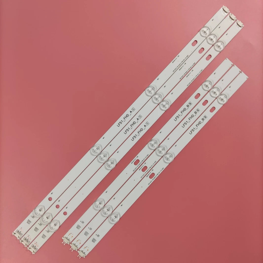LED Strip For  43LH5100 43LH5700 43LF510V LF51_FHD_A LF51_FHD_B 6916L-0962A 6916L-0962B WICOP_FHD 43INCH_REV00_A/B_150511