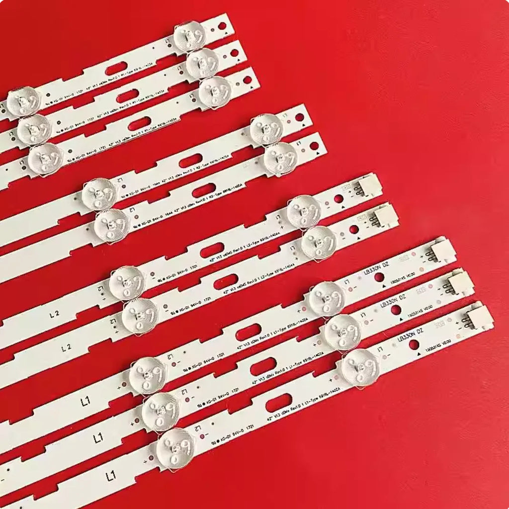 LED Strip For TH-42LRU6 TH-42LRU60 42LN5200 42LN5300 42LN5204 42LN549E 6916L-1402A 6916L-1403A 6916L-1404A 6916L-1405A V13 cDMS
