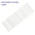LED backlight strip for 43PFT6100S/67 43PFT6100 TH-43D580C 4708-K420WD-A3213K01 K420WD7