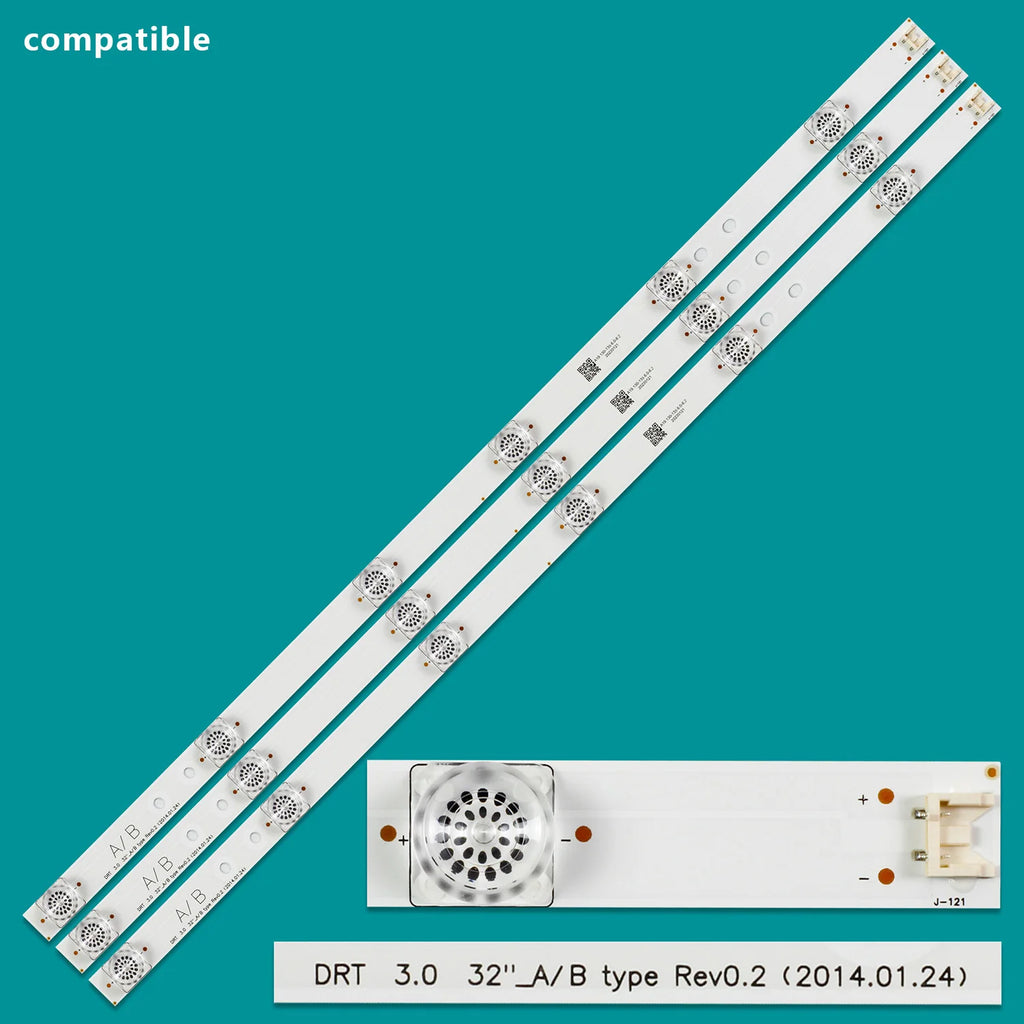 30pcs/10set LED strip for AGF78400001 32LB551U 32LF580U 32LX341C 32LY345C 32LB560B 32LB563U 32LB565U 32LB572V 32LF560U 32LF560V