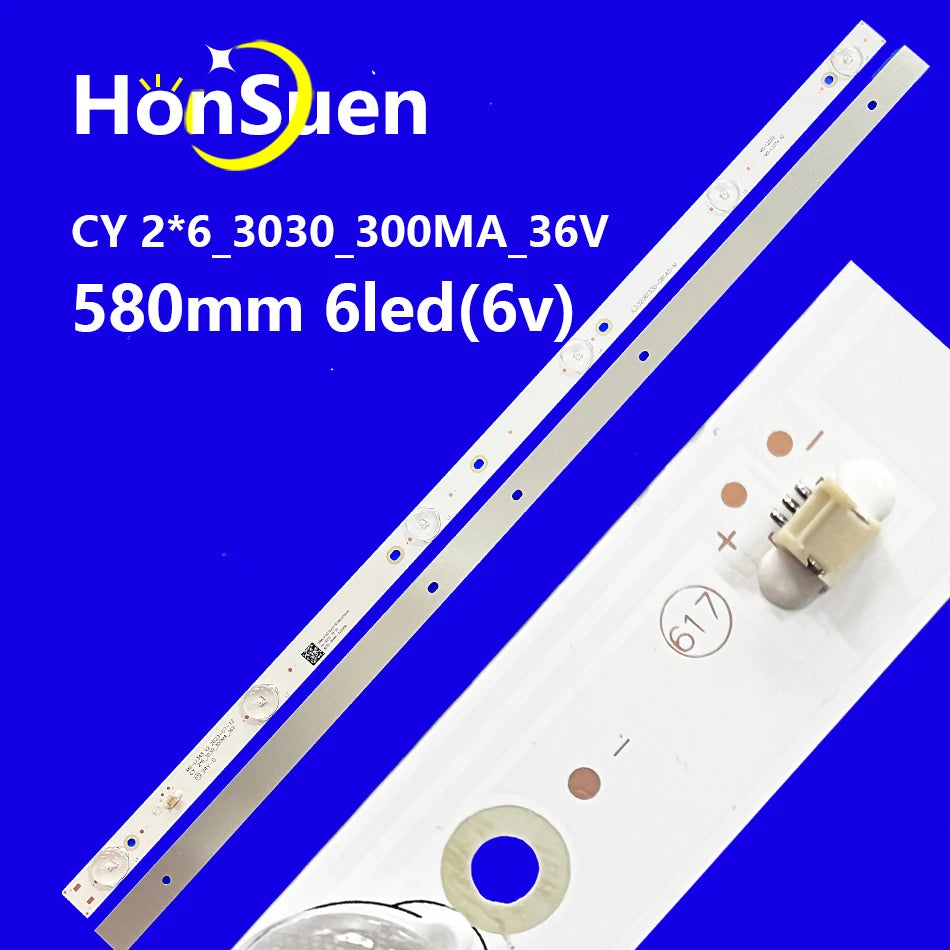 LED Backlight Strip For 32PL52TC-SM RF-BU320003SE30-0601 A0 CY-32DN-3030-300mA-36v 32PL12TC-SM 32PL13TC-SM Polar P32L21T2SCSM