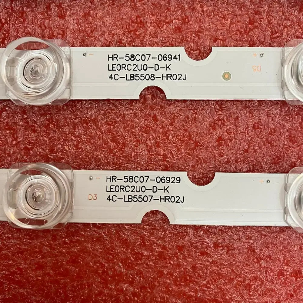 LED Backlight strip for TCL 55S425 55S423 55S421 55P65US 55U3800C 55P65 55D6 55F6 55L2 4C-LB5507-PF02J HR03J 55HR330M07B2 V2