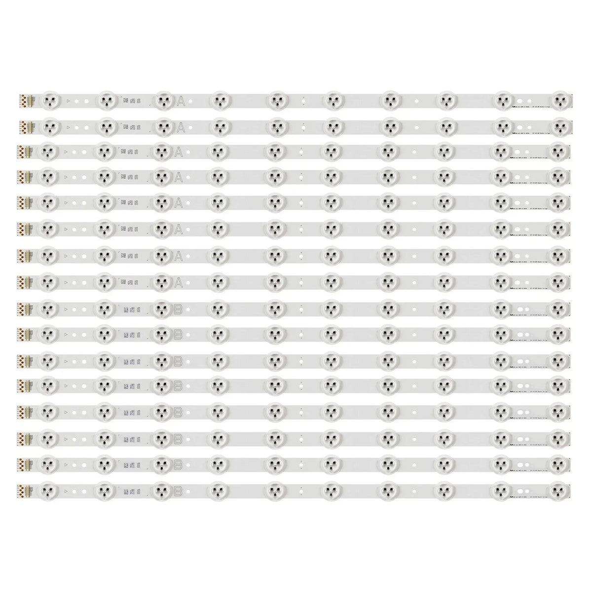 LED strip for 55VH7B-BD 55" V15 DRT REV0.4 1 A-Type 55" V15 DRT REV0.4 1 B-Type 6916L-2201A 6916L-2200B