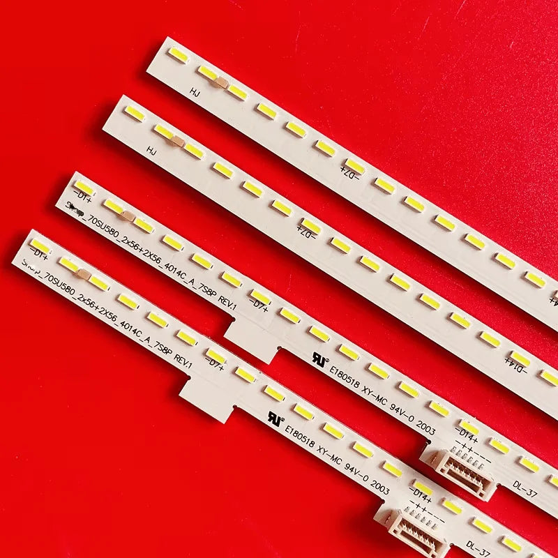 LED Backlight Strip For  LC-70UI9362K LC-70UI9362E 4T-C70AMSA C70AMZA 70SU580-2X56-2X56-4014 STG700A1656LED 38CM 3V