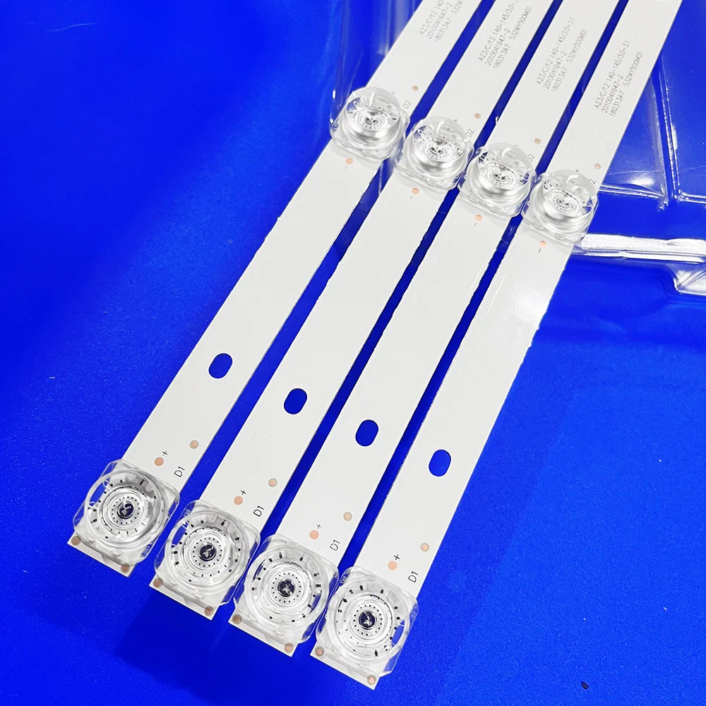 KIT 4PCS LED Backlight Strip For Atvio Atv5017iled Atv-5017iled Atv5016iled Atv-5016 Atv-5016iled Ptv50174kiled Ptv-50174kiled
