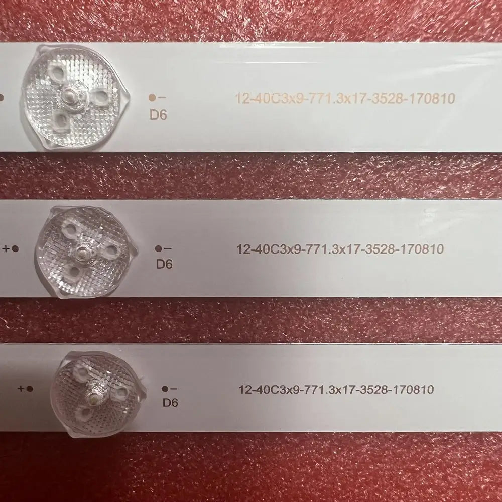 LED Backlight Strip 9LED For K40DLT5F 3BL-T7714101-01 LBL.400T3X9.001 RLDED4016A LSC400HN02 CN40XB672 ZK40D09-ZC21FG-01