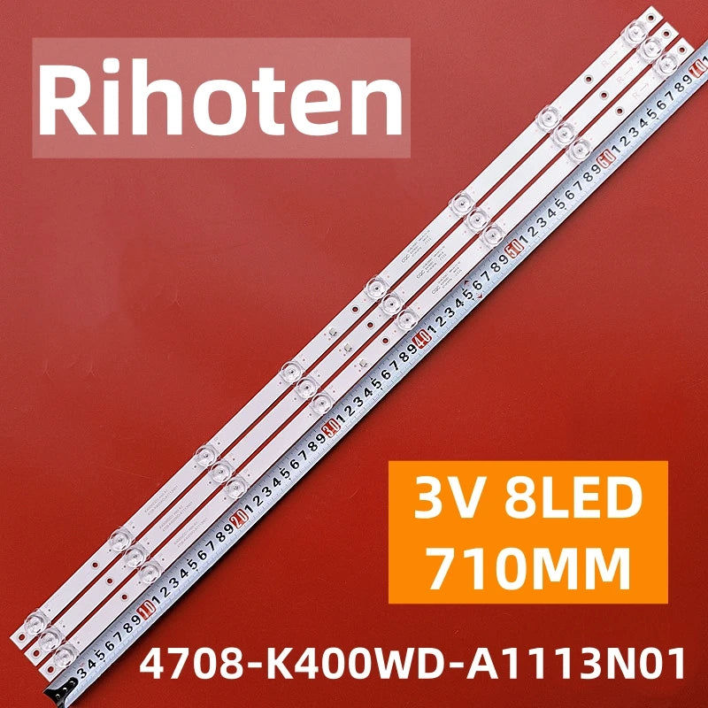 LED For Fw40c40km Atv-4015840 SL4020V1 At-40ea20pl Atv-40sm Al40asfhd G40ntfxfhd20 At-40is840 4708-K400WD-A1113N01 K400WDD1 A3