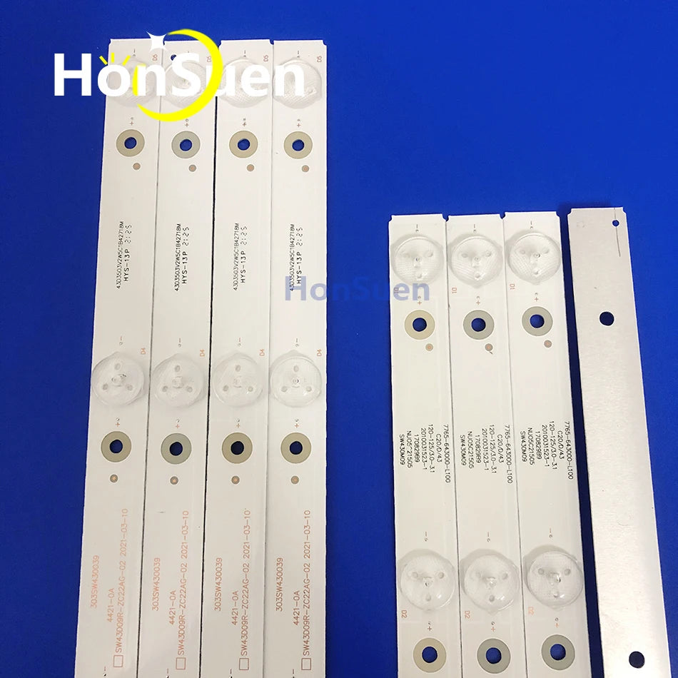 LED strip for 43UJ620V 43UG620V 43UJ6200-UA CRH-A4330300104L6CN CRH-A4330300105R6CNRev1.0 CRH-A4330300104L74C 43uj620 43UJ6200