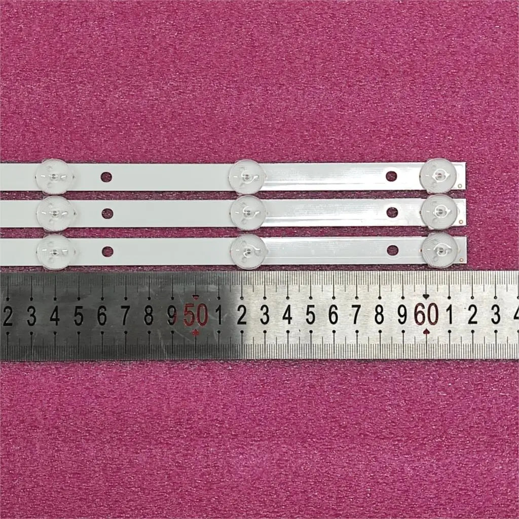 3PCS NEW TV Lamps LED Backlight Strips For DAEWOO L32R630VKE HD TV Bars Kit LED Bands 4708-K320WD-A4213K01 KB-6160 K320WD Rulers