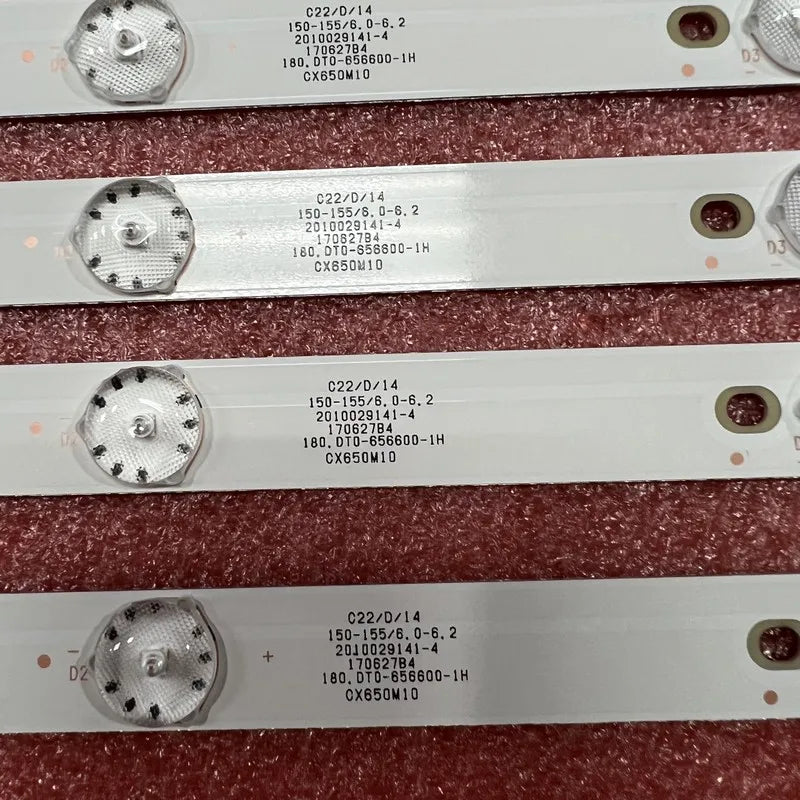 LED Backlight For Continental Edison CELED65SA120B6 UD65LG201 65lex6027 65MUA1500-61 CX65D07-ZC22AG-04 CX650DLEDM CX650M10