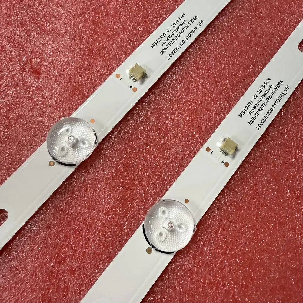 2pcs/set LED Strip for ATV-32SM SI32H 32NE4000 32NE45D5 I-92464 Sp-led32m MS-L2430 JL.D32061330-315DS-M 315AS M08-TP32030-0601N