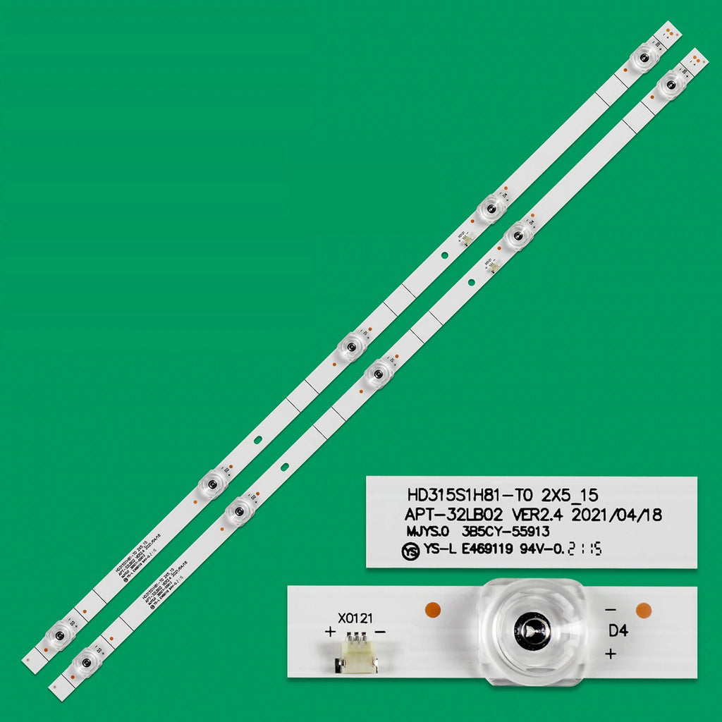 LED Backlight strip for H32B5600 APT-HXLLB19062 HZ32A35A HZ32E35A HD315S1H81-T0 2X5-15