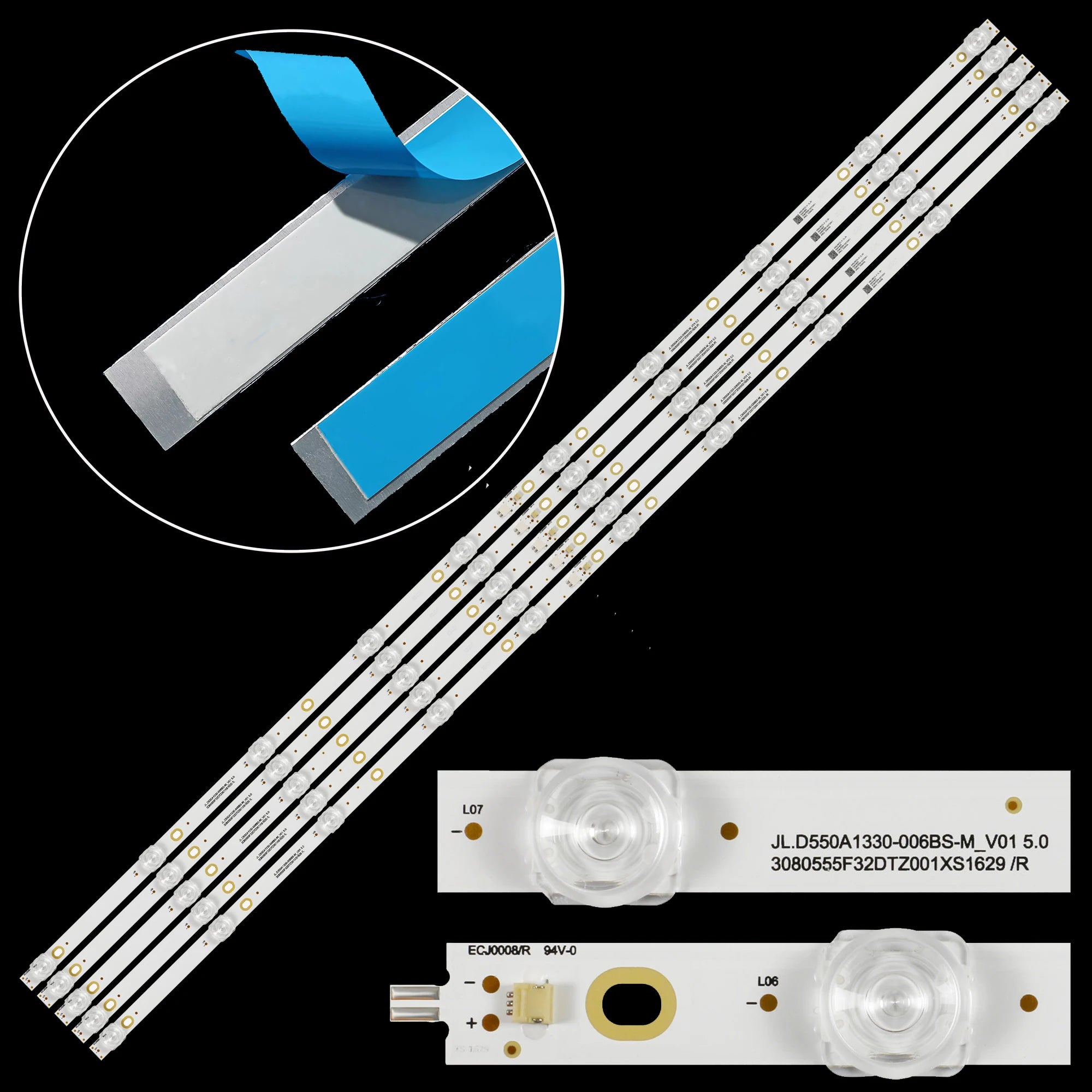 LED BackLight Strip For U55E7000E U50F7000E 55DM7700 SMX55N1UNF 55LEX-8270/UTS2C DM-LED55UQ31 DM-LED55UQ32 DM-LED55UBB35