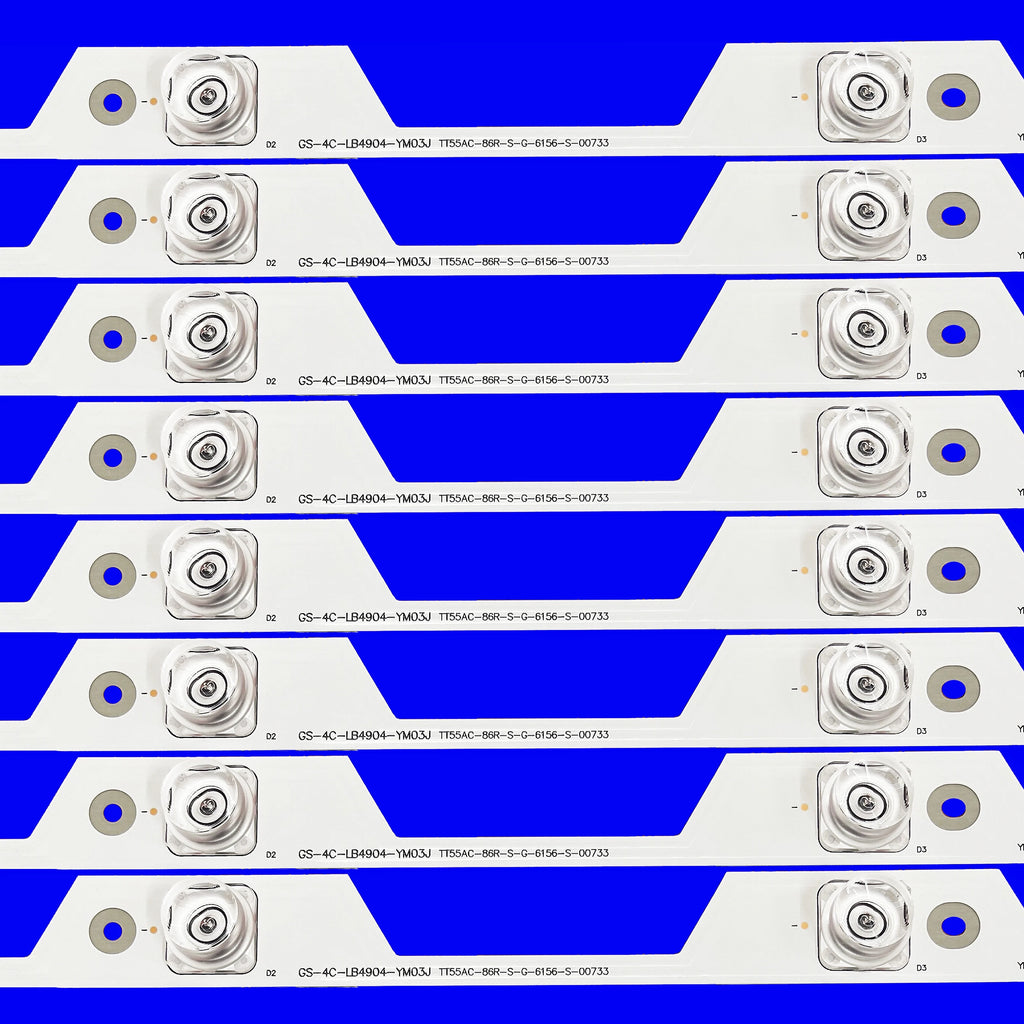LED strip 4 lamp for 49FP110 ShineOn 2D02272 4C-LB4904-YH01J YH02J YM03J YM04J L49P1-UD L49P1S-F L49P15F D49A730U 49FP110TAAA