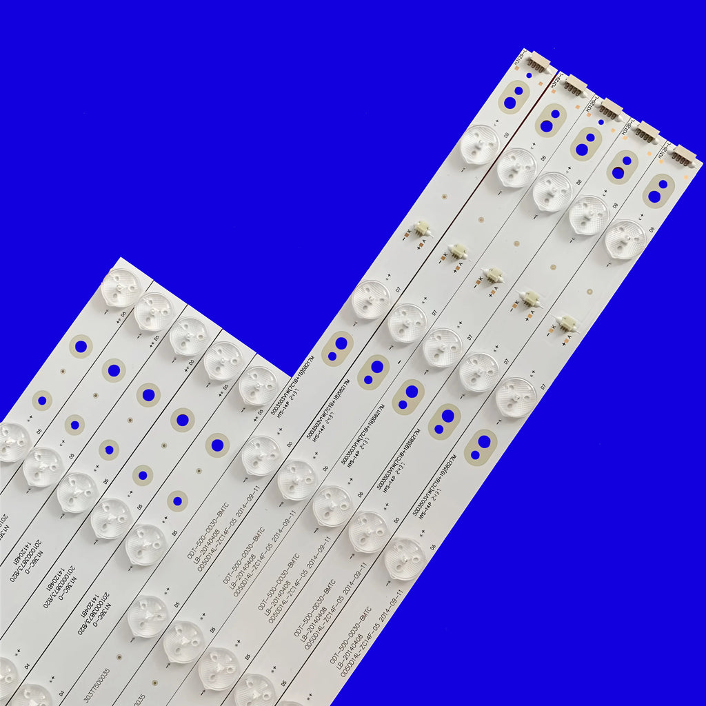 LED backlight Strip 0D50D14L-ZC14F-05 03 0D50D14R-ZC14F-05 03 0DT-500-0D 30-BMTC FOR GPX TDU5045B TDE5074B DVB-75003 ATV50F-415