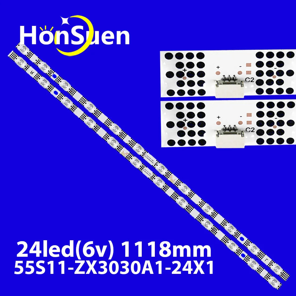 LED For iFFALCON iFF55U62 TC L 55p635 55s455 55s451 55s453 55v6ea 55rk8600 55f265c B0101-000490 55S11 ZX3030A1-24X1 55HR330M24A0