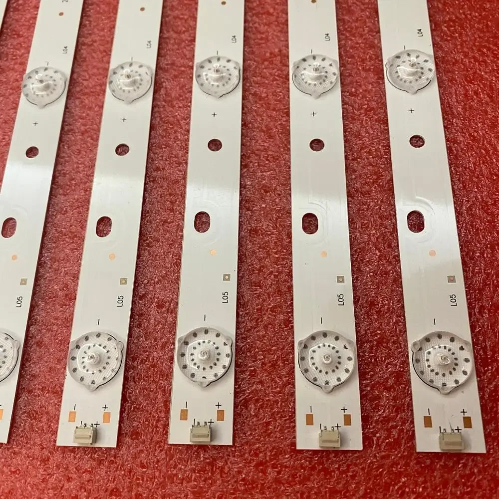 8pcs LED Backlight Strip for AKAI 50' AKTV500 MS-L0967-L V2 V3 V4 R72-50D04-017-13 21MQ300D