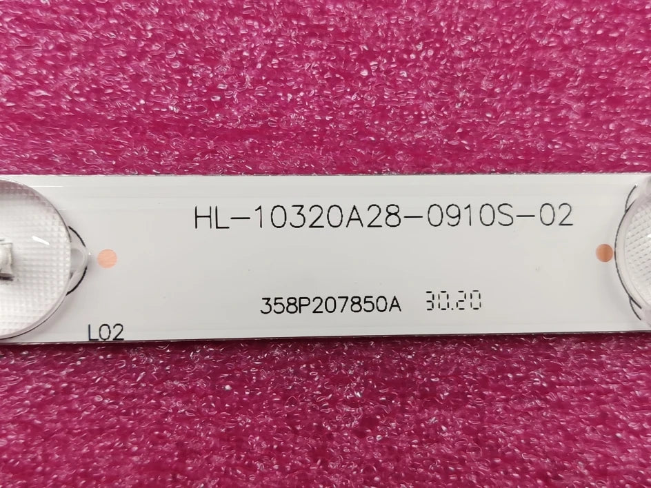 1lot=3pieces 9lamps for B2232 LED32HD320 led backlight HL-10320A28-0901S-02 358P207850B B32A147 B2232 B32A14 B32A147TCHD
