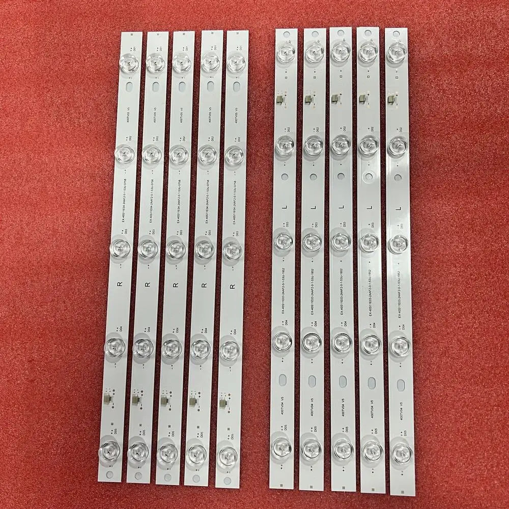 LED Strip for Panasonic TH-40AX700 TX-40ASR650 TX-40AX630B TX-40AX630 TX-40AXR630 TX-40AX630E TX-40AXW634 400TV05 V5 400TV04 V5
