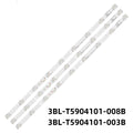 NEW 3Pcs LED Backlight Strip 3BL-T5904101-008B 3BL-T5904101-003B for 32 inch Akai TVL323 AGS4531 TLX32HDA 6v