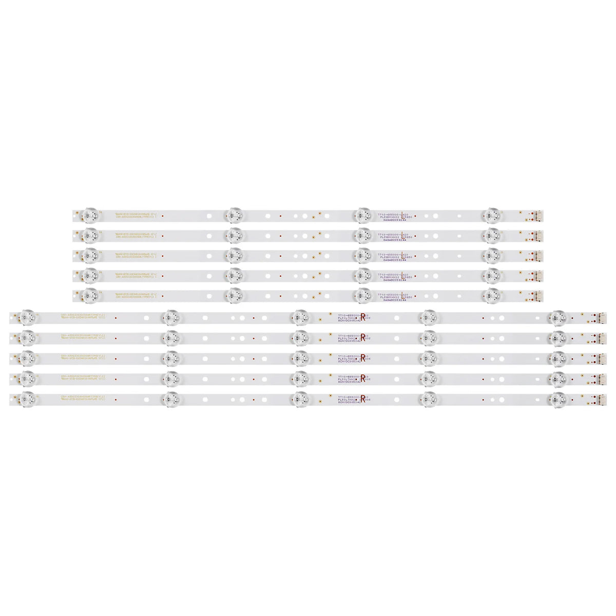 LED backlight strip For 55G2A 55G3 5835-W55000-RP10 5835-W55000-LP10 SW55D04L-ZC22AG-18 303SW550048
