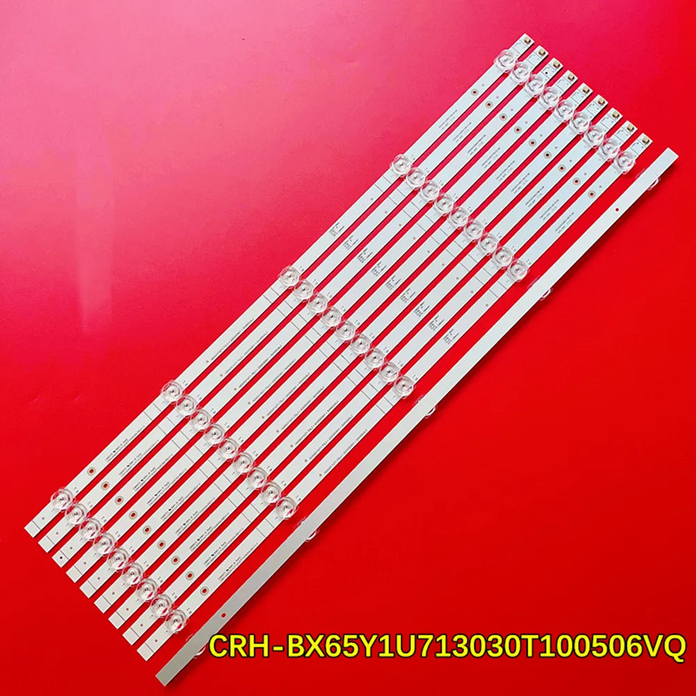LED Backlight Strip For 65V1F-R 65E3F-PRO 65A52F HZ65A52 H65E3A 65V1A-J 65T51F 65E3G CRH-BX65Y1U713030T100506Q-REV1.2