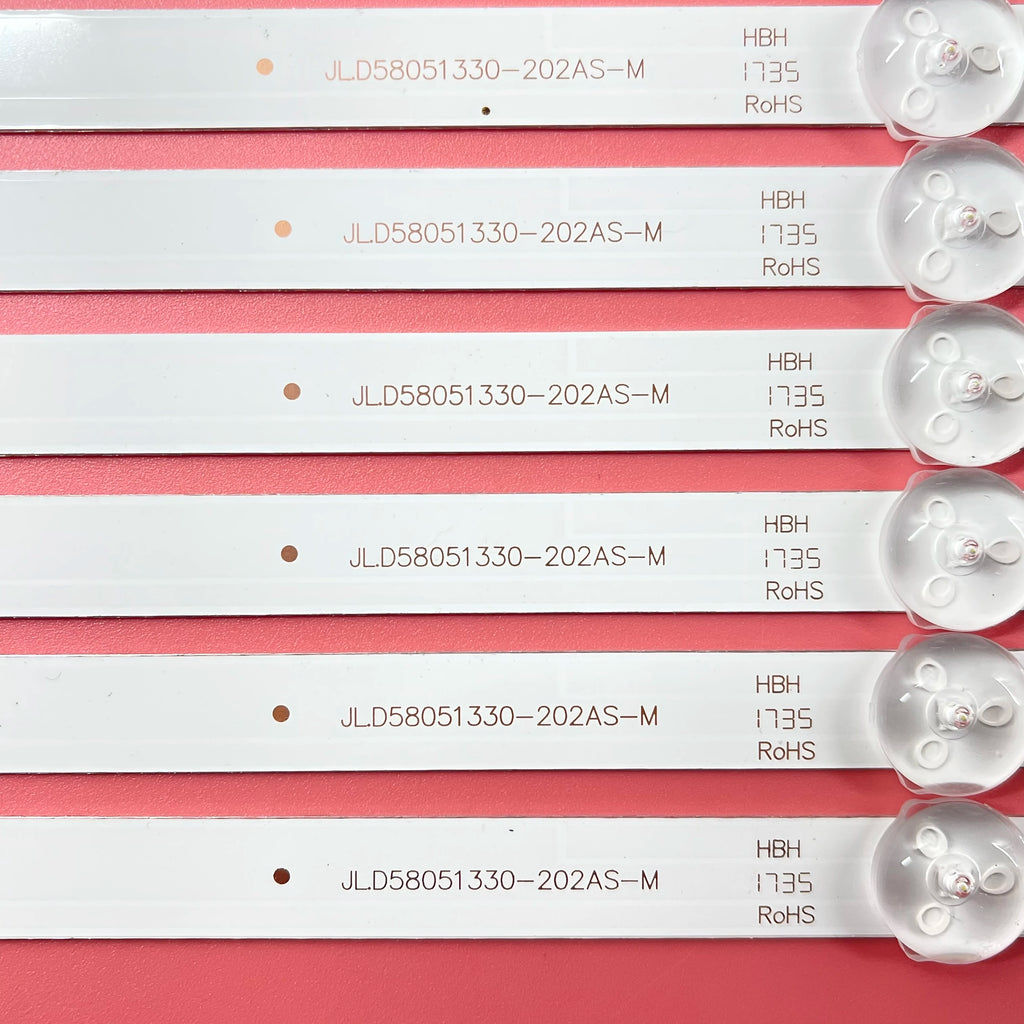 Led Backlight Lâmpada for Skyworth 58'TV 58G2A 58G3 58K5D APT-LB17038-58G3-1.2 RDL580WY(TD0-002) V580DJ4-MD1 5850-W58006-0P00