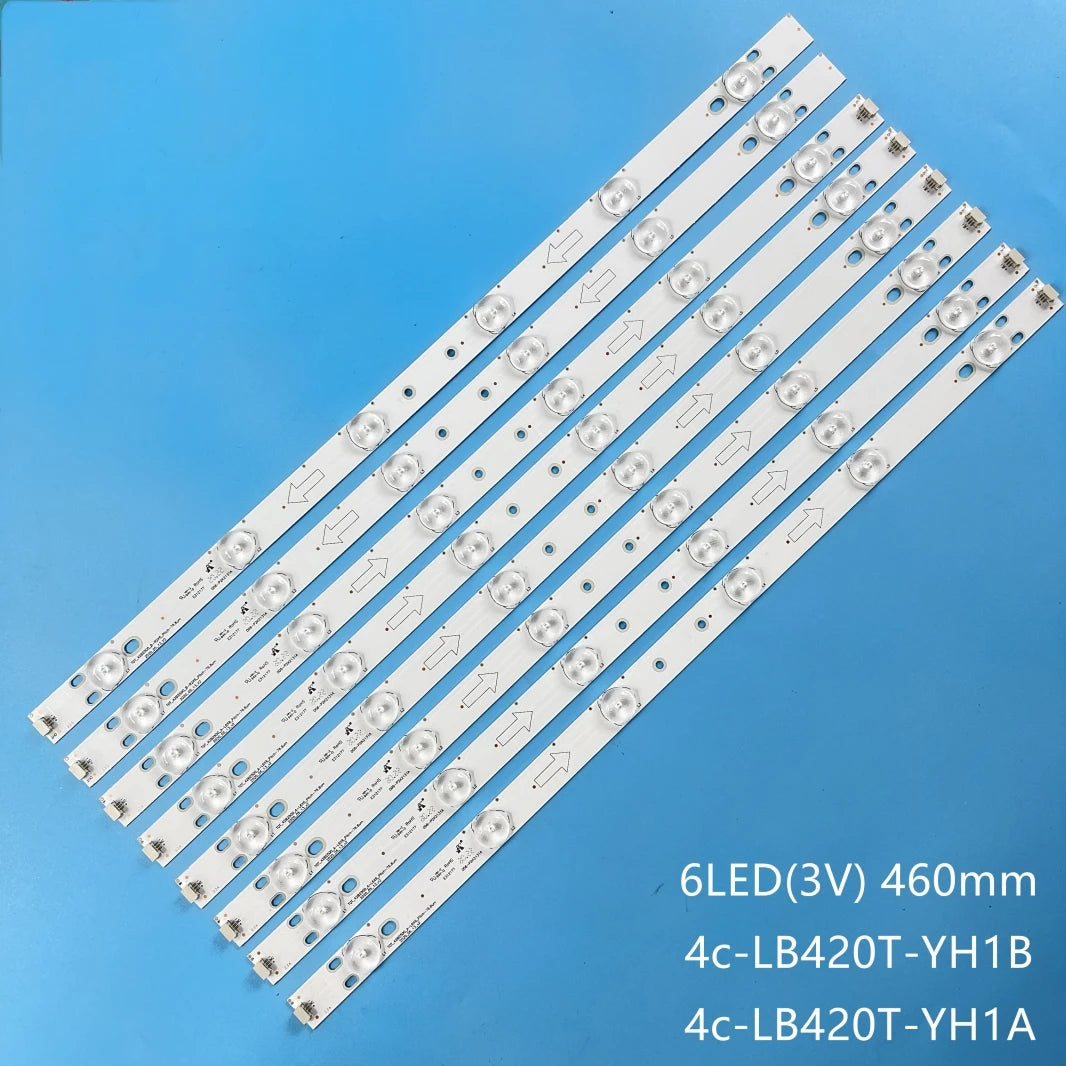 LEDBacklight Strip For Thomson T42E32HU Ph42b25dg Ph42b25 DP42D24 4C-LB420T-YH1A YH1B TCL-462C750(B3310)-6EA-L R 4C-LB420T-HQ2A