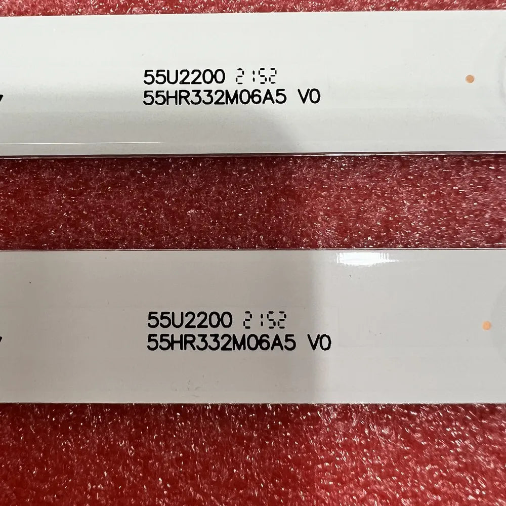 10pcs/set LED Backlight Strip 7LED For Hitachi 55D1620 55R7 55U2200 55HR332M06A5 V1 4C-LB550T-HR5 HR2 HR33V