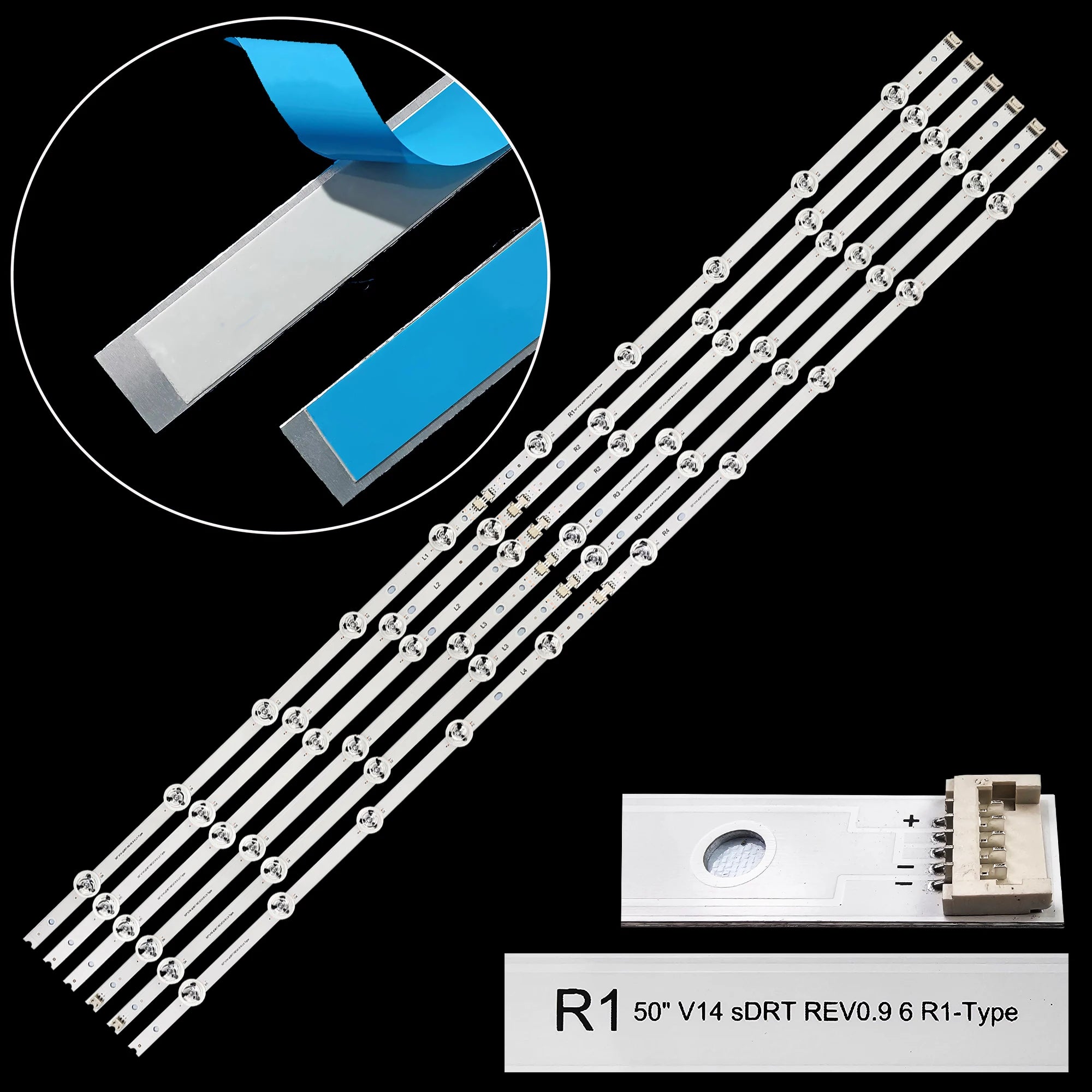 LED BackLight Strip For 50" V14 sDRT 50LB671V  50LB6780 50LB670V 50LB670V-ZA 50LB677V 6919L 2144A 6919L 2140A 6919L 2145A