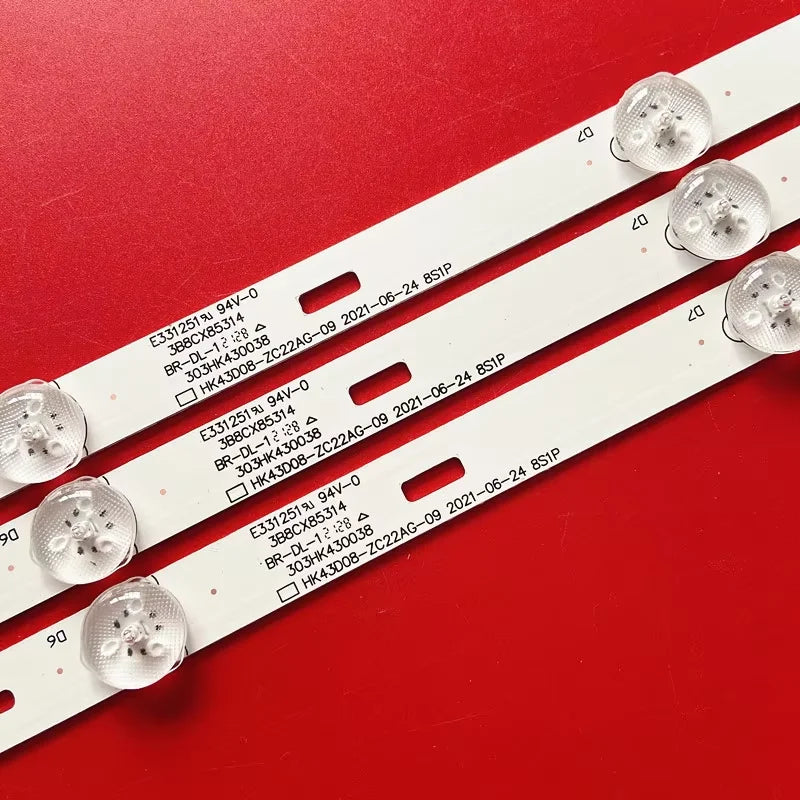 NEW LED strip 06-43F6-3X8-852X18-170903 261501000040 HARPER 43F575T 43PA300E 43PA305E 43PHAWD F43S1 ND43S3000 WKSET-5666 36173X3