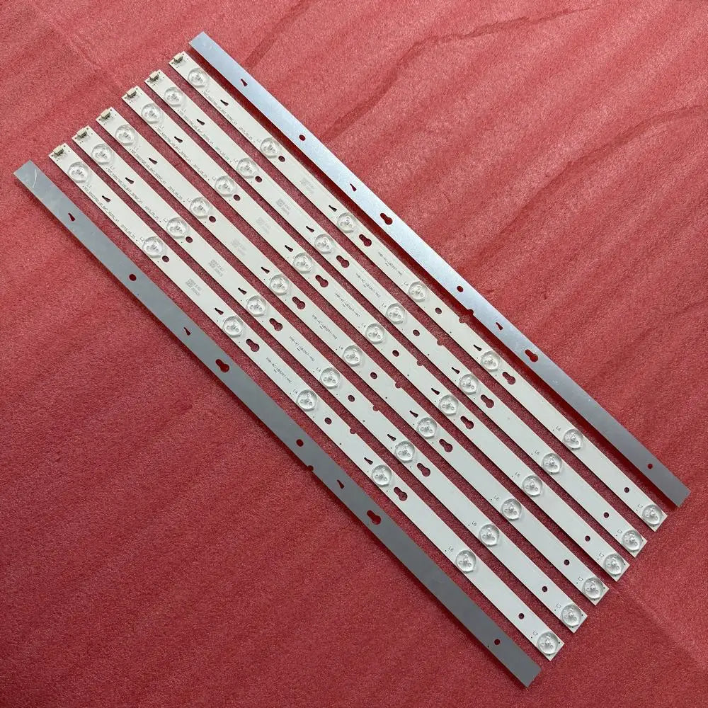 8pcs/set LED strip 7LED for TCL 006-P1K3465A 55D2700 U55C7006X1 B55A758U U55P6006 55UC6306 55UC642 55U6700C LVU550CSOTE2