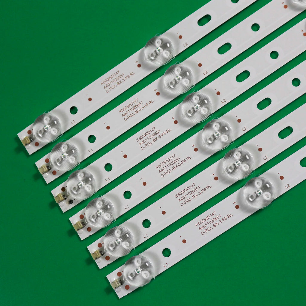 LED Strip for 4708-K500WA-A1213K11 K500WB-A1213K11 K500WD A3 K500WB K500WD6 LE50D8000 LE50D8900 50PFF5050/T3 50PFF5055/T3