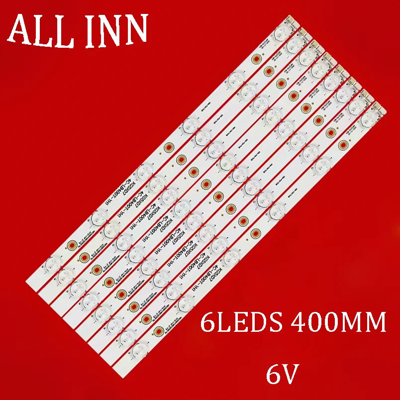 LED Backlight Strip for LED40C720J 006-P2K1793B 40F2370-6EA TN T40ED06HU-01B Ta 40L1550C 4C-LB4006-YH1 4C-LB4006-YH3