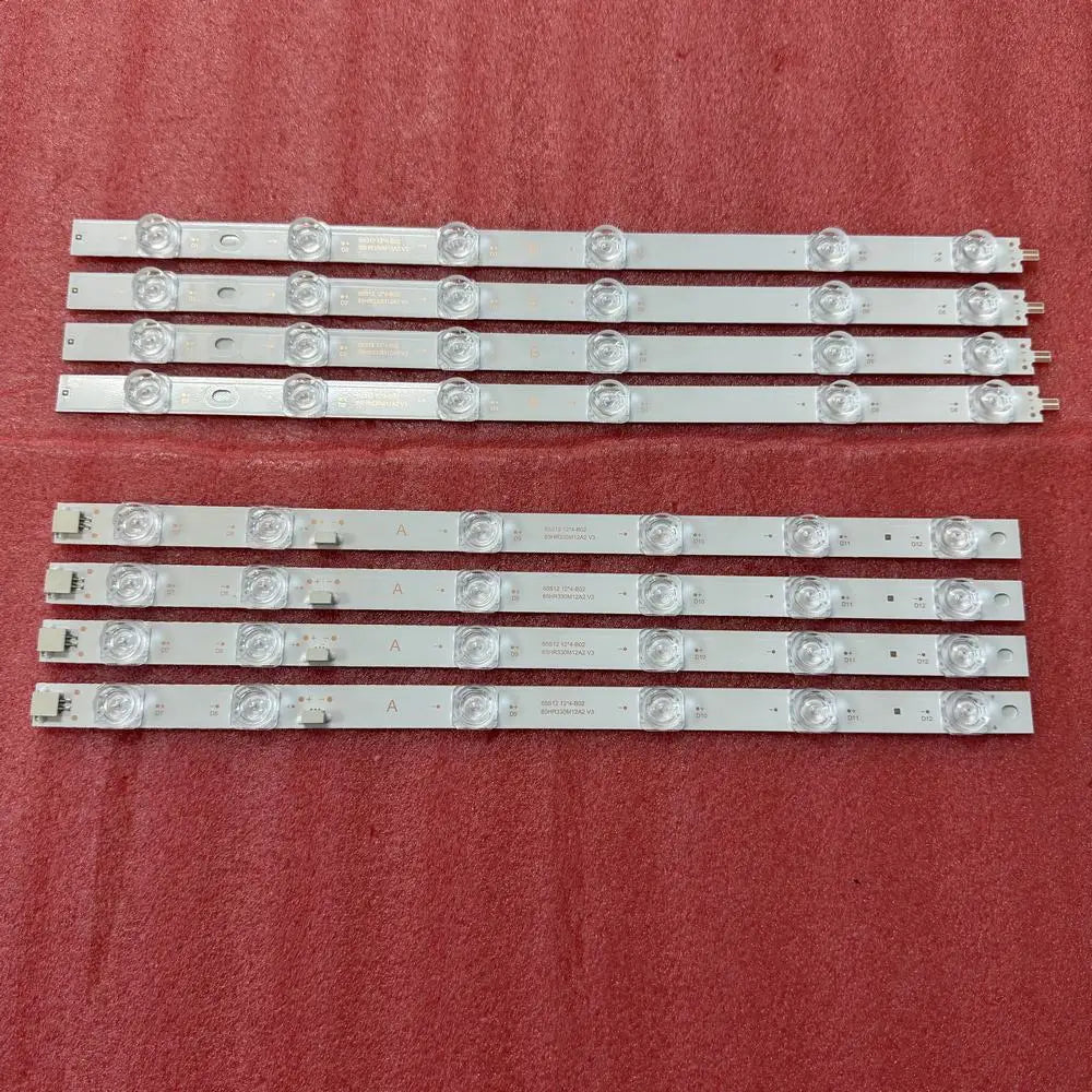 LED Backlight Strip 12LED For TCL B0101-000510 B0101-000500 65RP630K 65S455 65P638 65P735 65S12 65P638X1 65P735X1