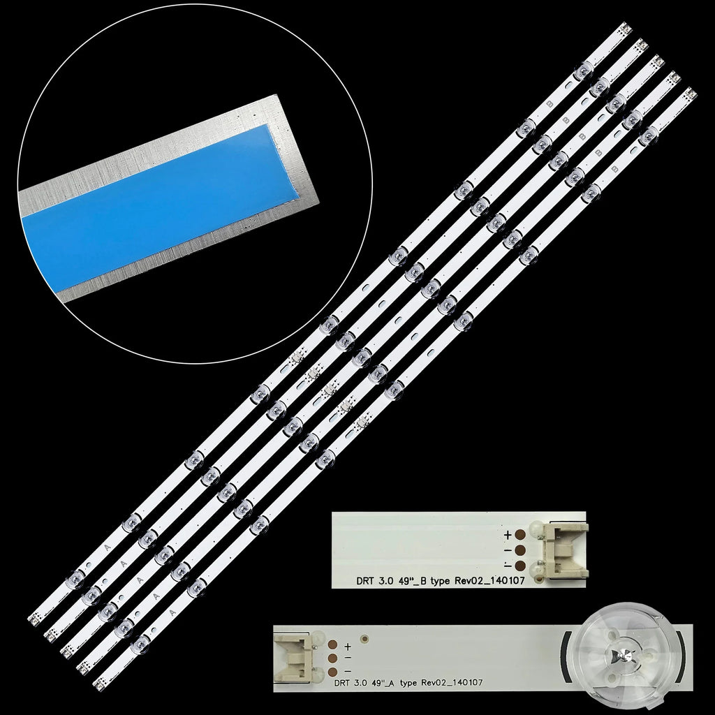 LED BackLight Strip For 49LB580V 49LB580U 49LB582B 49LB6200 49LB6250 49LB630V 49LF5610 49LF5800 6916L-1788A 6916L-1789A