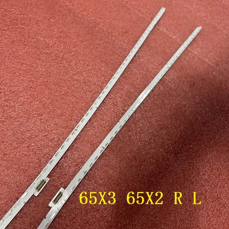 2pcs/set LED Backlight Strip for TCL 65X3XUS 65X3 65X2 R L 65HR720S72A4 65HR720S72B4 V4 4C-LB6572-HR08Q HR07Q