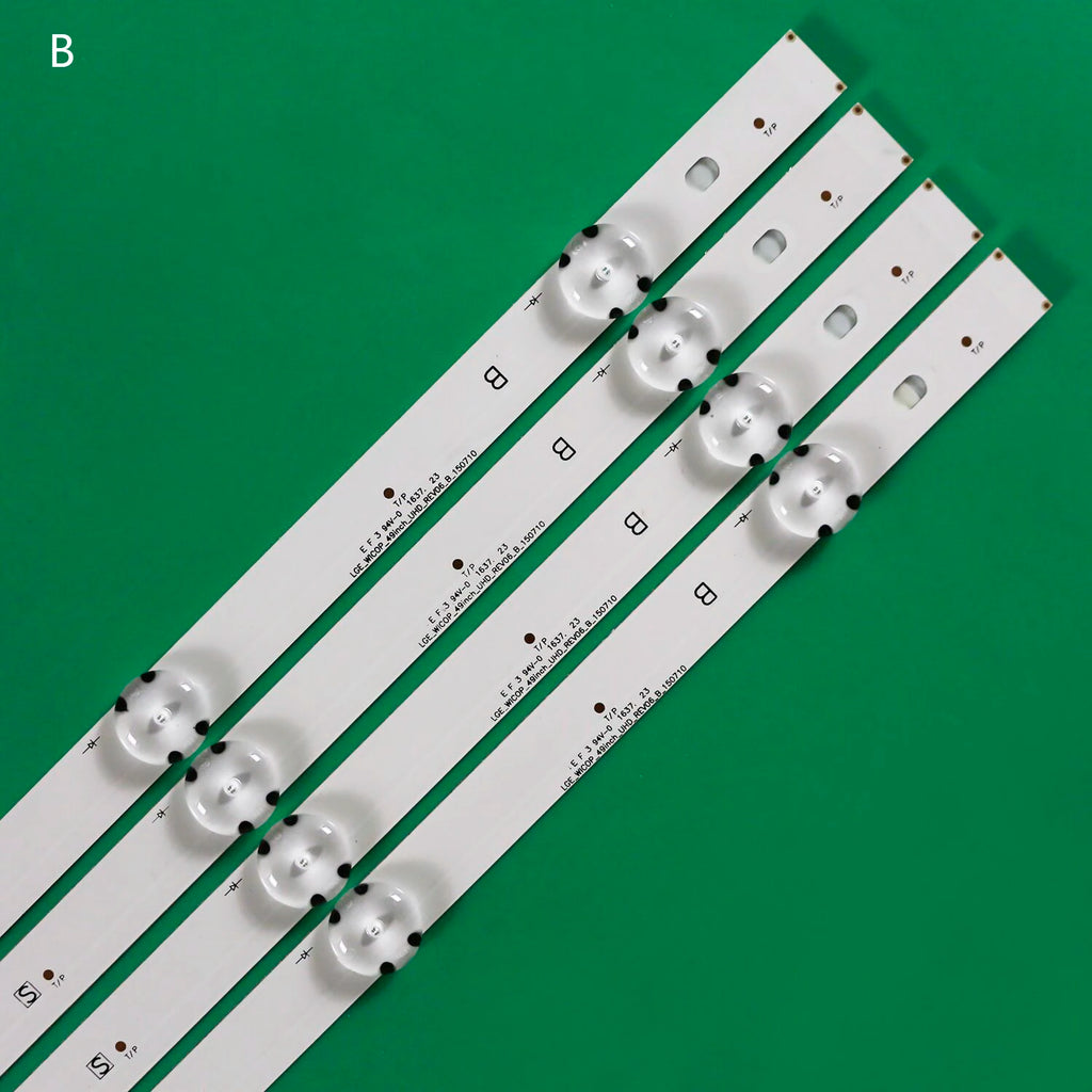 LED strip for 49LG61CH-CK LGE-WICOP-49inch-UHD-REV06-A/B-150710 GAN01-1294A-P1 GAN01-1295A-P1 NC490DGG-SLTLB B A