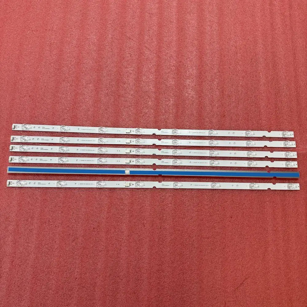 6pcs/set LED Bar for Toshiba 65U3800C 65U800C 65U8000C TCL 65D6-6X8-3030-LX20180521 65S421TKAA 65S421TIAA 65S421TCAA 65S421LFAA