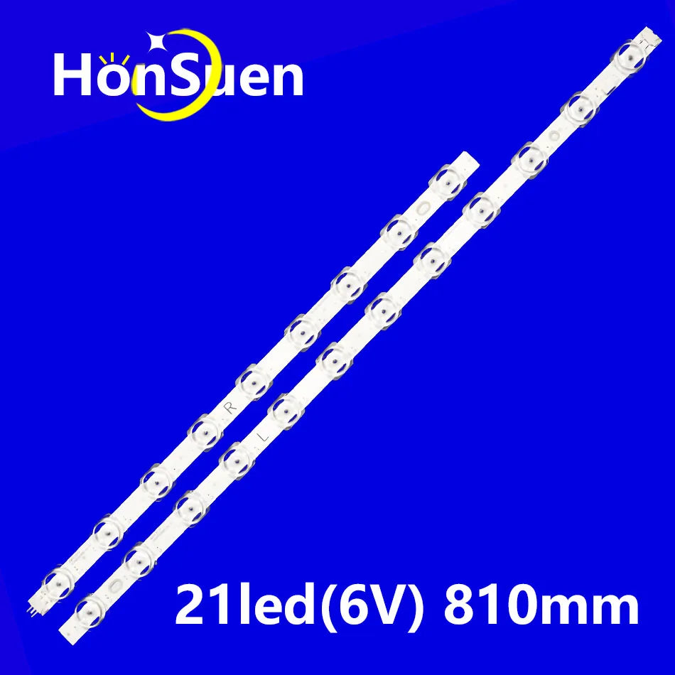 LED Strip for 43F9F 43F8 43HR330M21A0 for 43s615 43p615 43RS520 43R5500 43S435 43K61 43P615 43HR330M21A1 43S434 43S435 43S431-CA