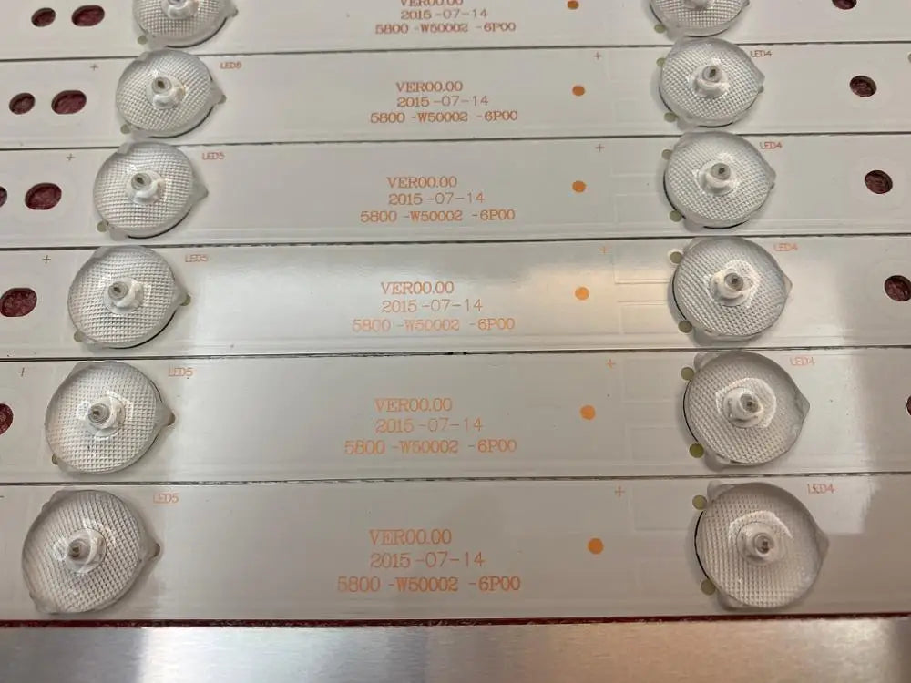 12pcs/set LED Backlight Strip for 50UH5500 50UH5530 5835-W50002-2P00 5800-W50002-0P00 6P10 2P00 6P00 APT-LB14023