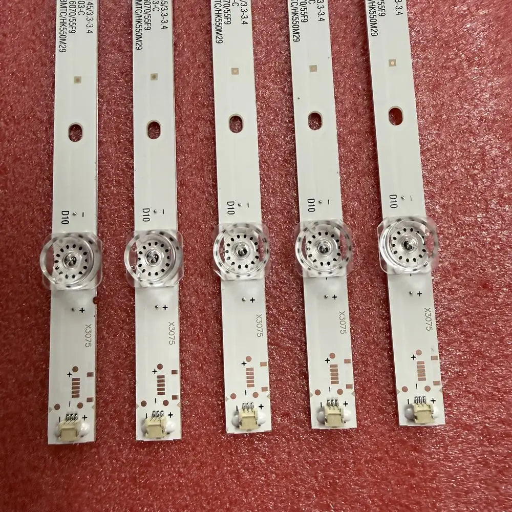 LED Backlight Strip for Haier 55 TV LE55A8500 LU55D31J 06-55F9-3030-0D20-5X10-W12-3P1.0 -190512-LL